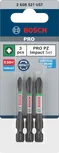 Bosch PRO PZ darbeli uç seti 3 adet.