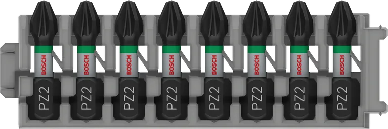 Bosch PRO Pozidriv Darbeli Matkap Ucu PZ2 25mm set 8 adet.