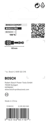 Bosch PRO Hızlı Değiştirilebilir Uç Tutucu 60 mm.