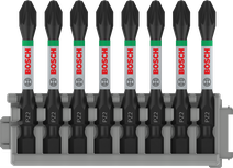 Bosch PRO Pozidriv Darbeli Matkap Ucu PZ2 55mm 8 parçalı set.