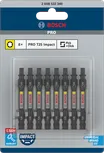 Bosch PRO T25 çift uçlu darbeli matkap uçları 8× 65 mm.