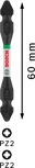 Bosch PRO Çift Uçlu Darbeli Matkap Ucu PZ2 65mm.
