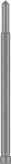 Bosch PRO Metal TCT Halka Kesici 106 mm için kılavuz pim.