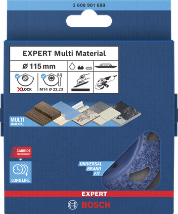 Bosch EXPERT Çok Amaçlı Karbür Taşlama Başlığı, 115 mm.