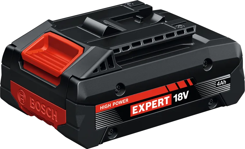 Bosch EXBA18V-40 akü takımı, 18V 4Ah kapasite.