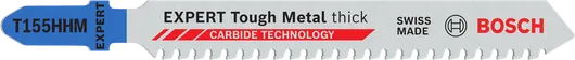 Bosch EXPERT Tough Metal kalın T155HHM dekupaj testere bıçağı.
