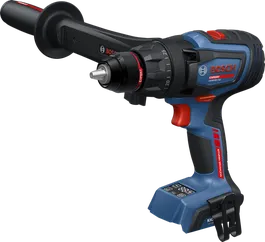 Yan tutamaklı Bosch EXSR18V-150 akülü matkap.
