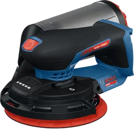 Bosch EXEX18V-150-5 akülü rastgele yörünge zımpara makinesi.