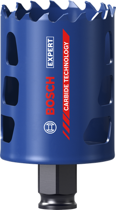 Bosch EXPERT Multi Material 51mm karbür dişli delik testeresi.