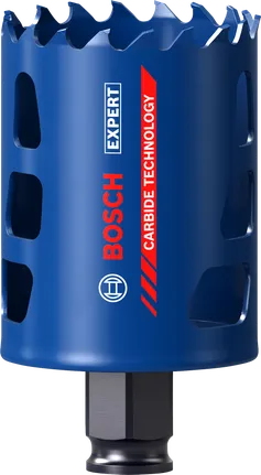 Bosch EXPERT Multi Material 54 mm karbür teknolojili delik testeresi.