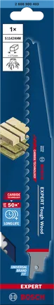 Bosch EXPERT Tough Wood S 1142 KHM pistonlu testere bıçağı.