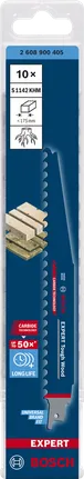 Bosch EXPERT Tough Wood S 1142 KHM pistonlu testere bıçağı paketi.