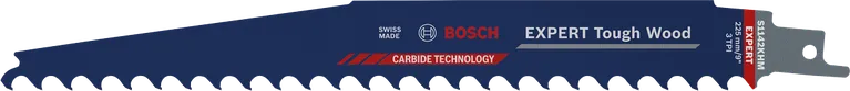 Bosch EXPERT Tough Wood ahşap kesme testeresi bıçağı.