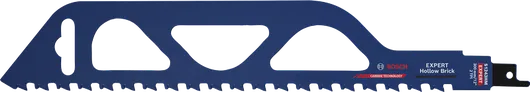 Bosch EXPERT Hollow Brick duvar işçiliği için alternatif hareketli testere bıçağı.