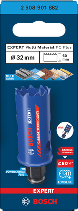 Bosch EXPERT Multi Material delik testeresi 32×60 mm.