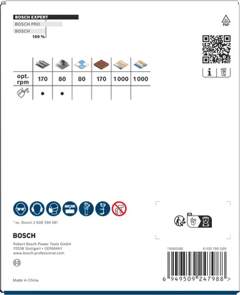 Bosch EXPERT Çok Amaçlı Malzeme Delme Testeresi 102 x 60 mm.