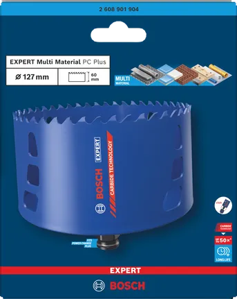 Bosch 127 mm çok amaçlı malzeme delme testeresi.