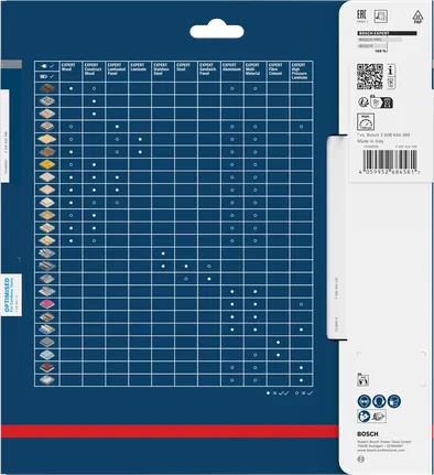 Bosch EXPERT Lamine Panel 216×30 mm T66 testere bıçağı ambalajı.