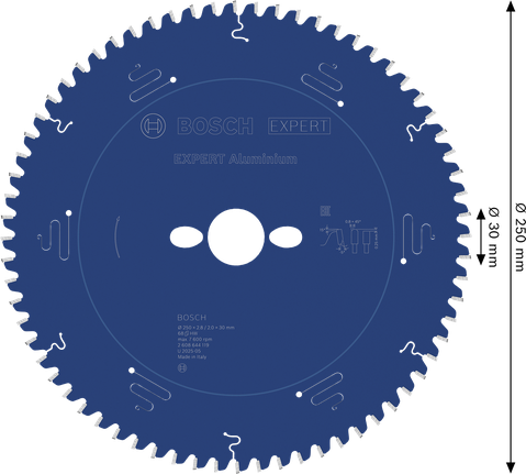 Bosch EXPERT Alüminyum dairesel testere bıçağı 250 mm.