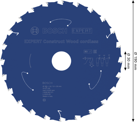 EXPERT Construct Wood Akülü