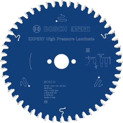 Bosch EXPERT Yüksek Basınçlı Laminat Daire Testere Bıçağı.