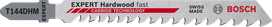 Bosch EXPERT Hardwood Fast T144DHM karbür dekupaj testere bıçağı.