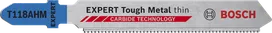 Bosch EXPERT Tough Metal ince T118AHM dekupaj testere bıçağı.