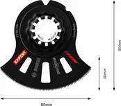 Bosch EXPERT ACZ 105 ET karbür çok malzemeli segment testere bıçağı.
