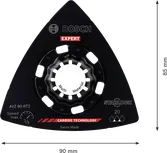 Bosch EXPERT AVZ 90 RT2 karbür zımpara plakası, 90 mm.
