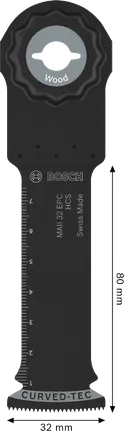 Bosch ahşap kesme bıçağı MAII 32 EPC Starlock 32x80mm.