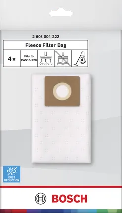 Bosch polar filtre torbası 4'lü paket.