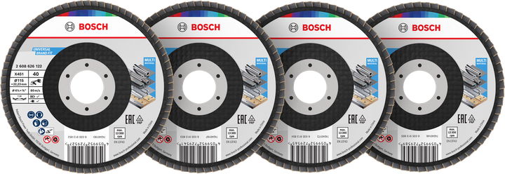 X451 Flap Disk Seti - Bosch Professional
