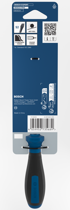 Bosch PRO SL Tornavida 1.0 x 4.5 x 125 mm, kaymayı önleyici saplı.