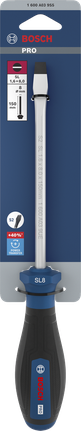 Bosch PRO SL 1.6 x 8 150 mm ergonomik saplı tornavida.