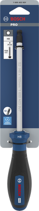 Bosch PRO H8 x 150 mm ergonomik saplı tornavida.