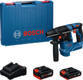 Bosch GBH 18V-18 akülü darbeli matkap seti.