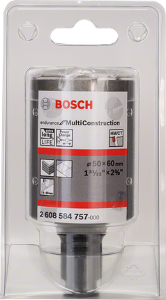 Bosch Endurance for Multi Construction holesaw 50mm.