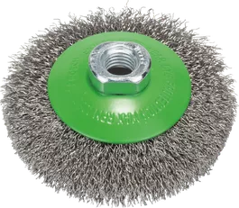 Clean for Inox Bevel brush, Crimped Wire