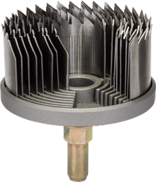 Bosch 8-piece hole cutter set 25-68 mm for drilling.