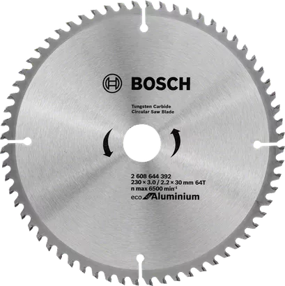 Bosch Circular Saw Blade Eco for Aluminium 230mm 64T.