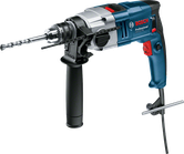 Bosch GSB 20-2 RE impact drill with side handle.