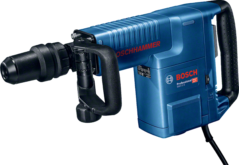 Bosch GSH 11 E demolition hammer with ergonomic handle.