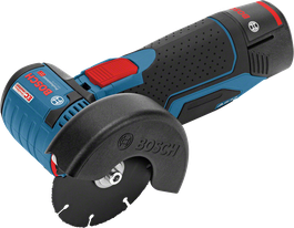 Bosch GWS 12V-76 cordless angle grinder, 76mm disc.
