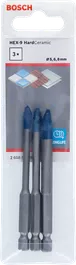 Bosch HEX-9 HardCeramic drill bit set 5/6/8 mm.