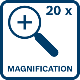 Magnification 20x 
