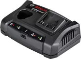 Bosch GAX 18V-30 charger with USB port.