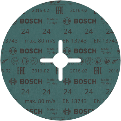 Bosch PRO R574 Fibre Disc 180 mm grit 24.