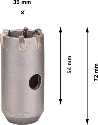 Bosch PRO SDS plus-5 Core Cutter, 35mm diameter.