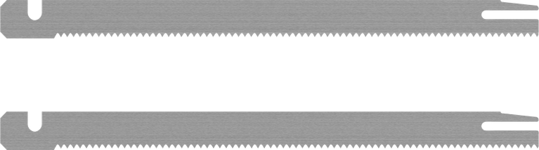 Bosch PRO Foam Saw Blade 130 mm 2 pack for thick material.