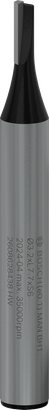 Bosch PRO Router Straight Bit 3.2mm one flute.